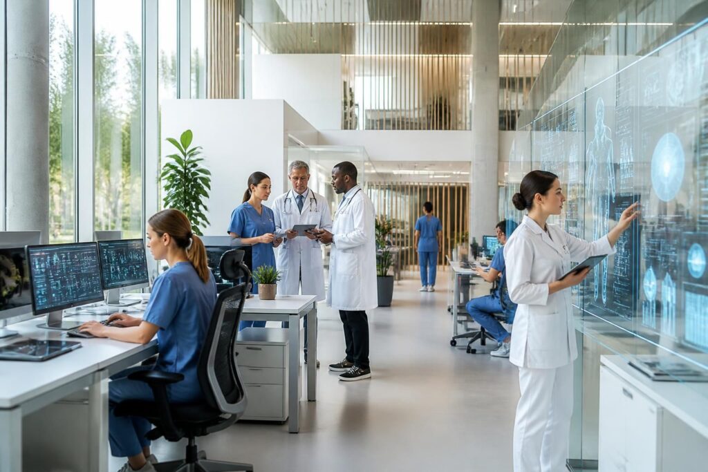 isante propose des services et espaces professionnels adaptés aux besoins des professionnels de santé, favorisant un environnement de travail optimal et collaboratif.