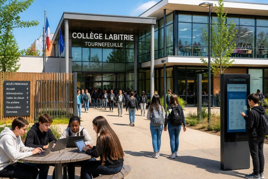 ENT Collège Labitrie à Tournefeuille : accès et fonctionnalités principales