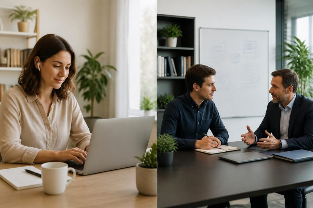 découvrez notre formation en ressources humaines conçue pour les adultes, avec des options flexibles à distance et en alternance, alliant théorie et pratique pour booster votre carrière.