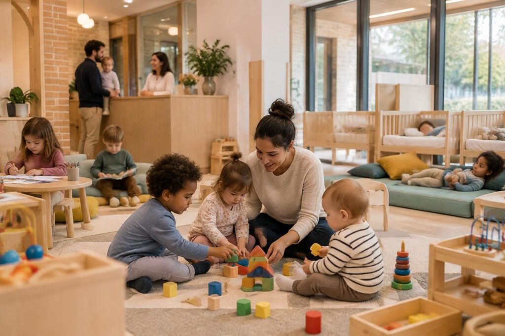 découvrez le fonctionnement des maisons de la petite enfance en île-de-france et les services proposés aux enfants et à leurs familles.