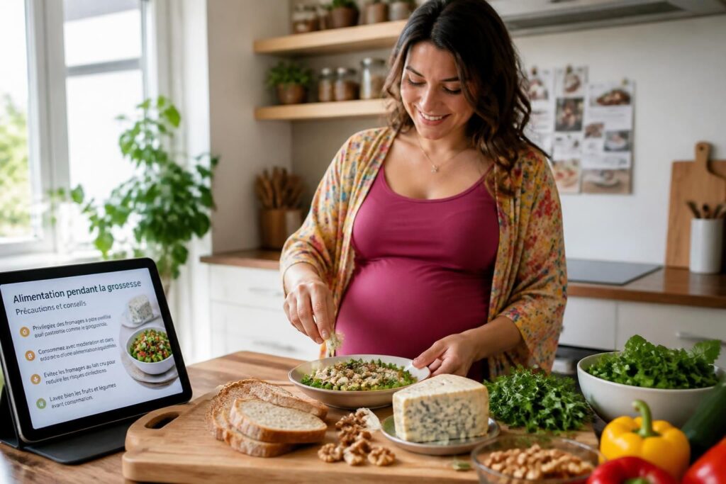 Peut-on manger du gorgonzola enceinte : précautions et recettes adaptées