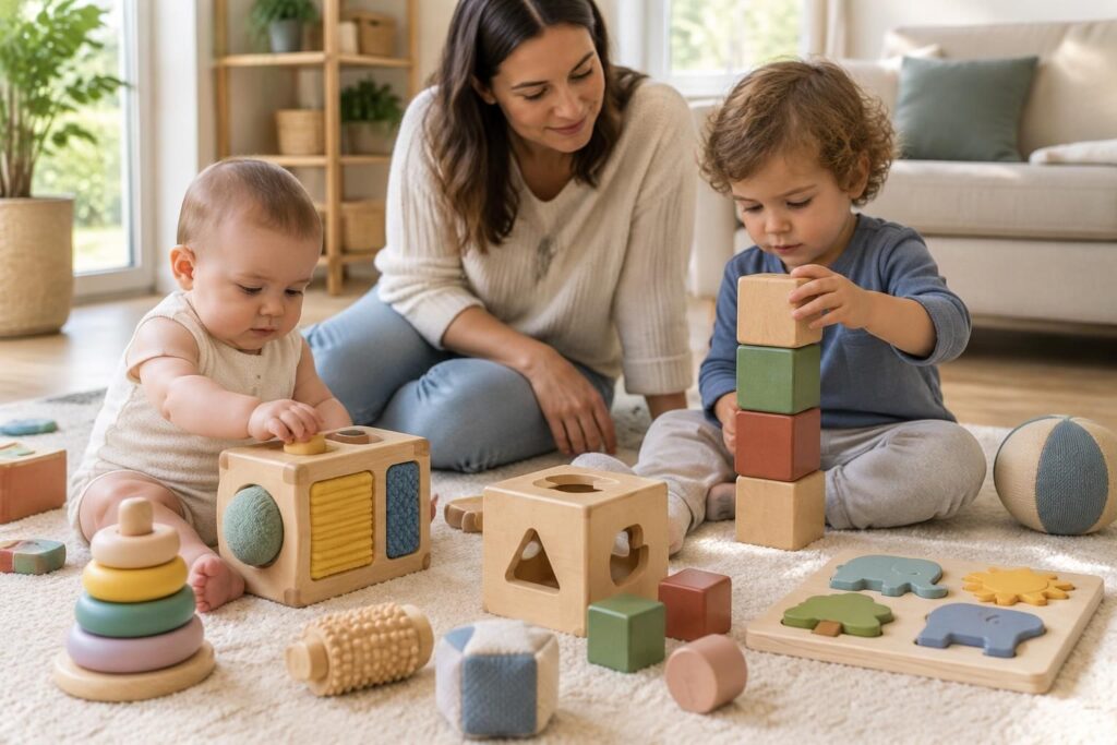 découvrez des jeux montessori adaptés aux bébés et enfants de 6 mois à 4 ans pour stimuler l’éveil, l’autonomie et le développement en s’amusant.